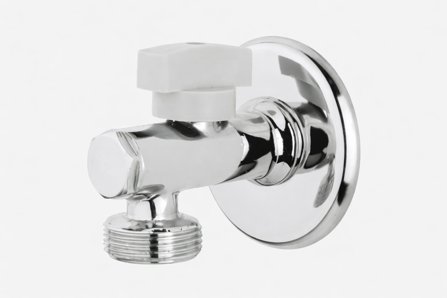 3/8 - 1/2 KÜRESEL FİLTRELİ ARA MUSLUK ( KROMLU )