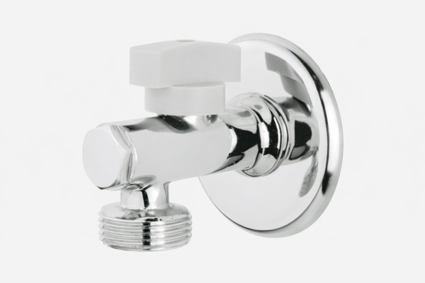 1/2 - 3/4 KÜRESEL FİLTRELİ ÇAMAŞIR MUSLUK ( KROMLU ) - KAF 500