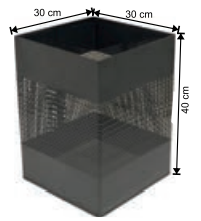 Delikli Çöp Kovası