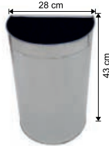 Duvar Tipi Çöp Kovası