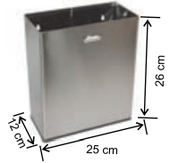 Duvar Tipi Çöp Kovası