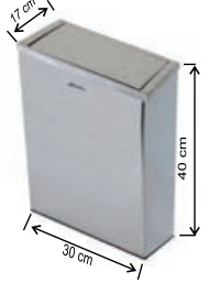 Dokunmatik Kapaklı Çöp Kovası