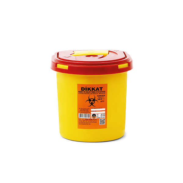 Enfekte Atık Kovası 1,5 LT KP10621