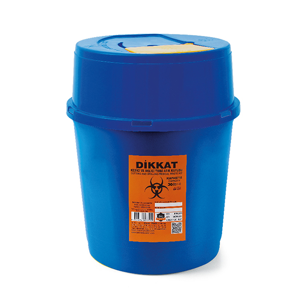 Tıbbi Cam Atık Kovası 30 LT KP10632